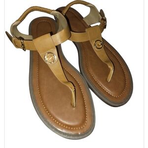 T-Strap Flat Thong Womens Sandal..8.5